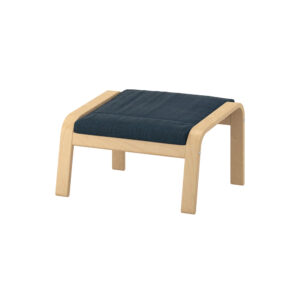 Birch Veneer/hillared Multicolor, Footstool