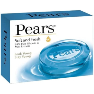 Pears Soft and Fresh Soap 125g | Gentle Cleansing Bar with Fresh Fragrance