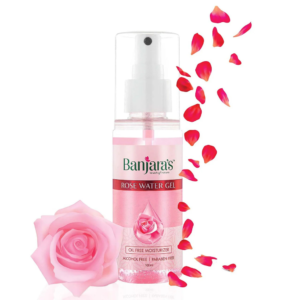 Banjara's Rose Water Gel 100ml | Hydrating & Refreshing Skincare