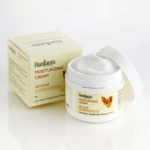 Banjara's Almond Moisturizing Cream 50g | Deep Hydration for Dry Skin