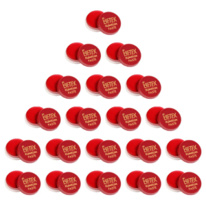 Eyetex Kumkum Paste Pack | 2.3g x 20 + 2 Free | Red & Maroon