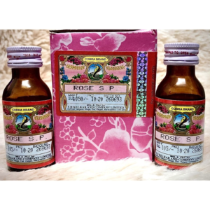 [3013]  ROSE S.P. 25ML Cobra Brand - Attar | Floral Rose Fragrance | Long-Lasting Perfume