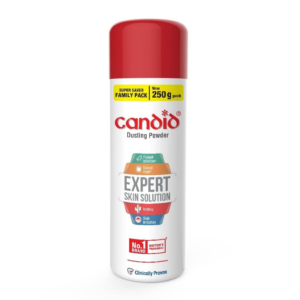 Candid Dusting Powder | Prevents Sweat Rash, Itching, Itching, Fungal Infection & Skin Irritation 120g -250g