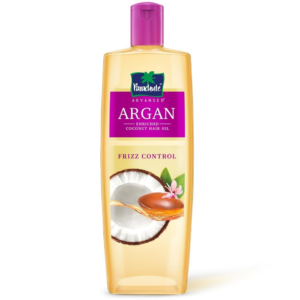 Parachute Advansed Argan-enriched Coconut Hair Oil| Argan Hair Oil |Controls Frizz| 300 ML All Flavour