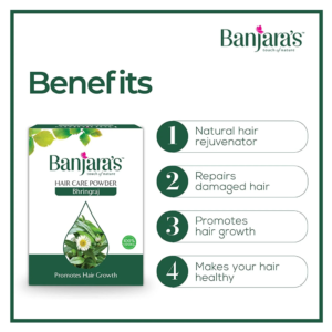 Banjara's Hair Care Powder | Bhringraj | Amla | Hibiscus | Shikakai | 100g
