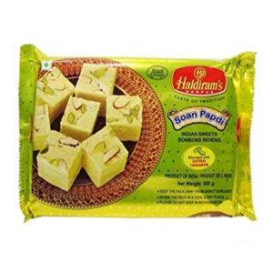 Haldiram's Soan Papdi 250g | Traditional Indian Sweet | Soft & Flaky Delight