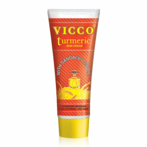 Vicco Turmeric Skin Cream with Sandalwood Oil 50g | 70g | Ayurvedic Face Cream for Glowing Skin | Anti-Acne & Blemishes