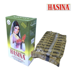 HASINA 100% Natural Henna Powder 100g | Pure Henna Leaves (Serbuk Inai) | Made in India