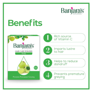 Banjara's Hair Care Powder | Bhringraj | Amla | Hibiscus | Shikakai | 100g