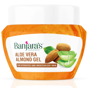 Banjara's AloeVera Gel -AloeVera & Cucumber, AloeVera & Neem, AloeVera & Rose, AloeVera & Papaya, AloeVera & Safron 100G