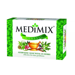 Medimix Ayurvedic 18 Herbs Bathing Soap | Classic | Sandal | Glycerine | New Classic | 125g | 100g